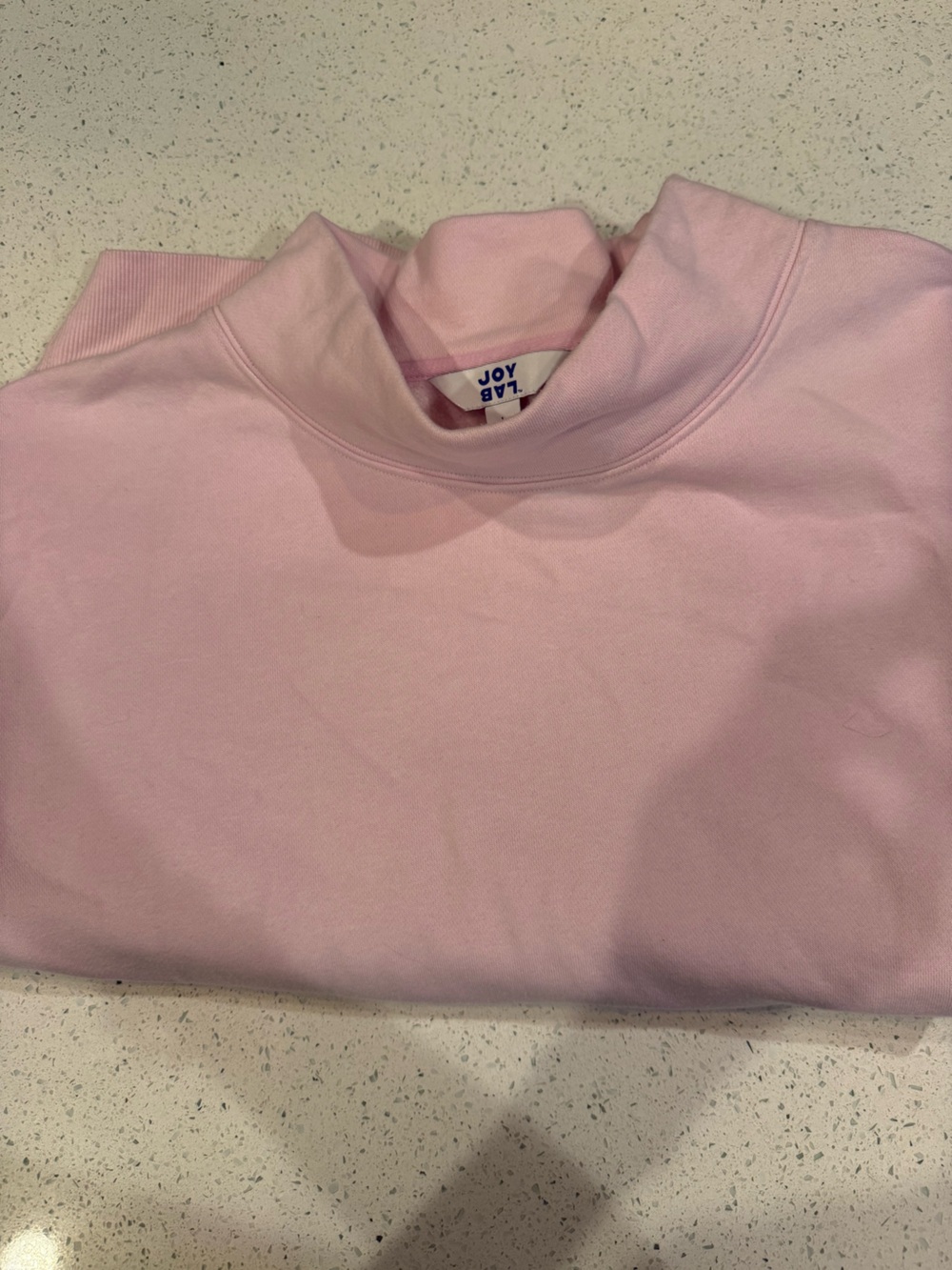 JoyLab Pink Crewneck Sweatshirt - Picture 2 of 4